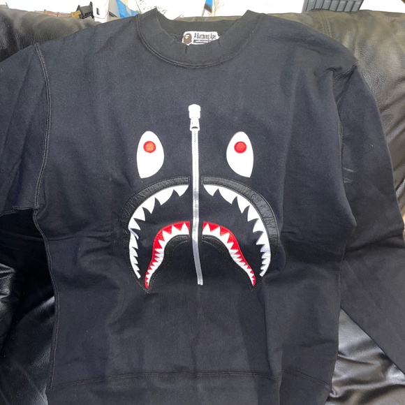 Bape shark crew neck - Picture 1 of 4